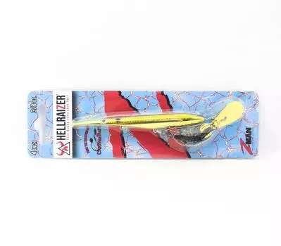 Zman Hell Raizer Tail Blade 4-дюймовая тонущая приманка Golden Boy (5509)