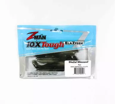 Zman Soft Lure Diezel MinnowZ 4 дюйма 5 шт./упак. (5223)