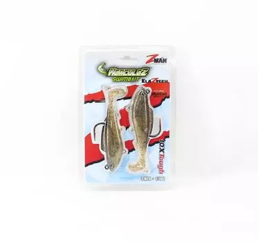 Zman Soft Lure Herculez Swimbait 3 дюйма, 2 шт. в упаковке, Houdini (6018)