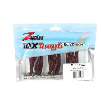 Zman Soft Lure MinnowZ 3 Inch 6 в упаковке Morning Glory (0693)