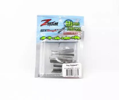 Zman Soft Lure Tiny TicklerZ 1,75 дюйма, 8 шт. в упаковке, корюшка (3734)