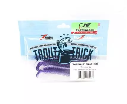 Zman Soft Lure Trout Trick 3,5 дюйма, 6 шт. в упаковке, форель (5278)