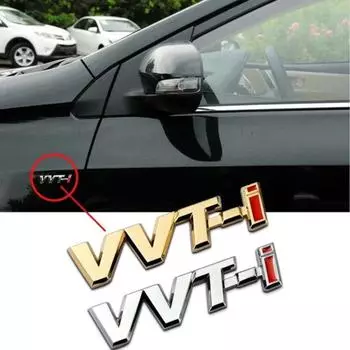 Значок-эмблема с логотипом VVTI для Ca/mry Yar/is Co/olla Au/ris C/HR Av/ensis Ra/v4 Pr/ius Pr/ado VIO/SR/EIZ
