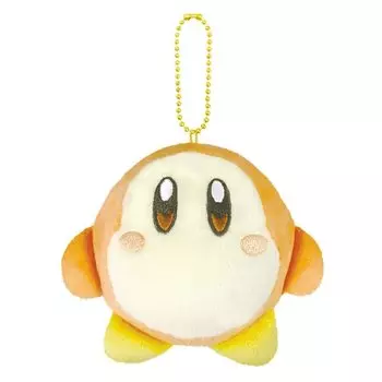 Значок Dream Land Warm Eyes Flat Badge Waddle Dee 8202 587 x W11 x Kirby s [R] H10.5 D4.5cm