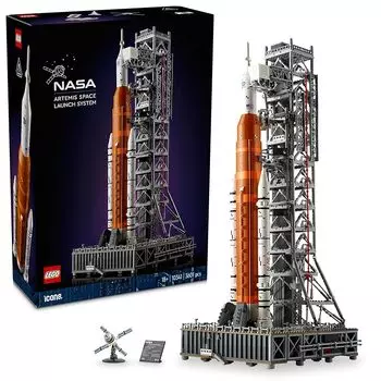 Значок Lego Космическая пусковая система NASA Artemis 10341 Ограниченная продукция для распространения Официальное лицо по распространению внутри страны