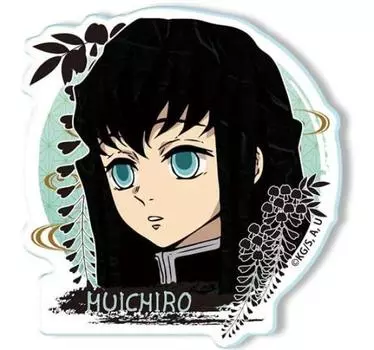 Значок Muichiro Акриловый значок Demon Slayer Official Goods Ver.2