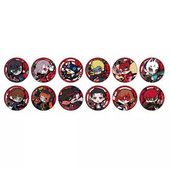 Значок Persona 5 Tactica 01 Art Can 12 шт. КОРОБКА [Иллюстрация графика]