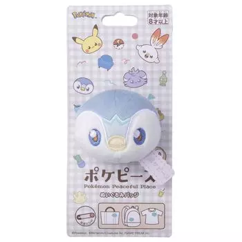Значок плюшевой игрушки Pokepiece Piplup Ширина плюшевой игрушки приблизительно 6 см