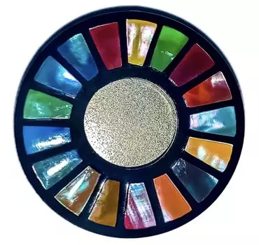 Значок Raden SDGs, тип значка, черный