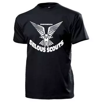 Значок родезийских скаутов Selous, герб Eagle Africa Selous 17123, футболка унисекс S
