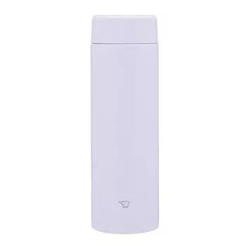 Zojirushi Mahobin SM-GS60-VM Stainless Steel Mug Water Bottle, 600ml Screw Type, Dishwasher Safe, Seamless Tub, Only 2 Cleaning Points, Icy Purple