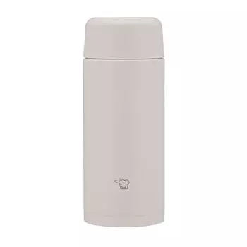 Zojirushi Mahobin SM-MS25-HM Stainless Steel Mug Water Bottle, 8.5 fl oz (250 ml), Screw Type, Dishwasher Safe, Seamless Tub, Only 2 Cleaning Points,