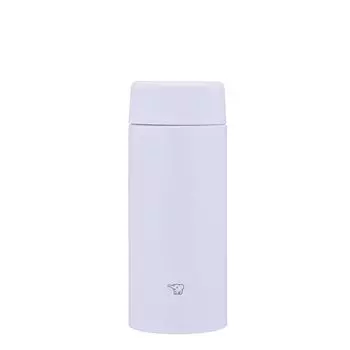 Zojirushi Mahobin Stainless Steel Mug Water Bottle 360ml Screw Type Dishwasher Safe Seamless Only 2 Care Points Icy Purple SU-AA36-VM