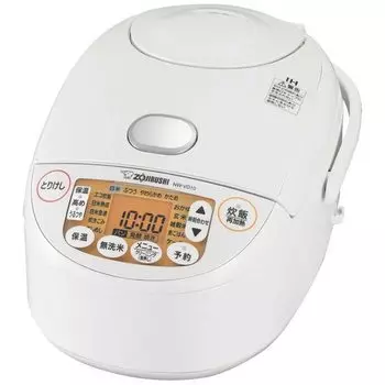 ZOJIRUSHI Рисоварка Zojirushi IH (5,5 стаканов) Экстремально прожаренный белый NW-VD10-WA
