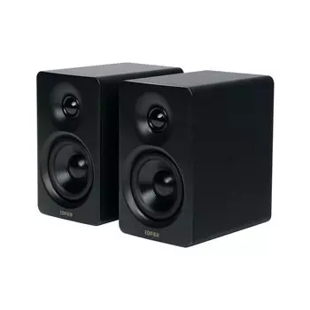 Золотая награда Cospa Edifier M60 Мультимедийная акустическая система 66 Вт Bluetooth с высоким разрешением Беспроводная компактная конструкция В комплект входит специальная подставка для приложения Вход МДФ черный чёрный