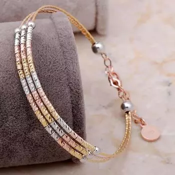 Золотой серебряный браслет Dorissa