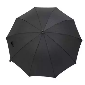 Зонт Komiya Shoten Wind Resistant 10 Ribs JP Long 70X10K Z Type Wind Resistant Ribs Teflon Processed (черный)