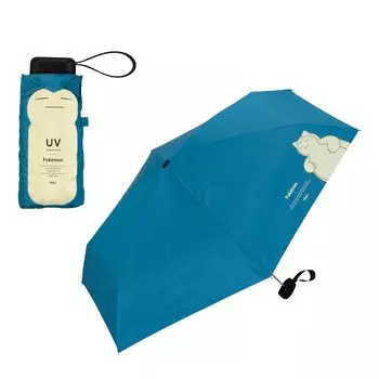 Зонт Pokemon Shade Adventure Partner Mini Cerulean Blue rate Коэффициент защиты от ультрафиолета Теплозащита Подходит как для солнечной, так и для дождливой погоды Складной зонт Легкий