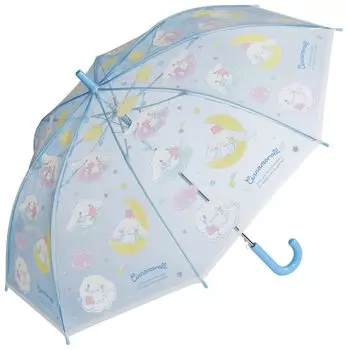 Зонт виниловый 55 см Cinnamoroll Starry Sky Для возраста примерно ученик начальной школы, прыжковый фигурист Sanrio Girl, детский 9-10 лет