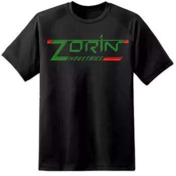 Zorin Industries James Bond View A Kill винтажные футболки унисекс в стиле ретро S