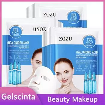 ZOZU Pore Shrinking Hyaluronic Acid Ampoule Увлажняющая маска с гиалуроновой кислотой