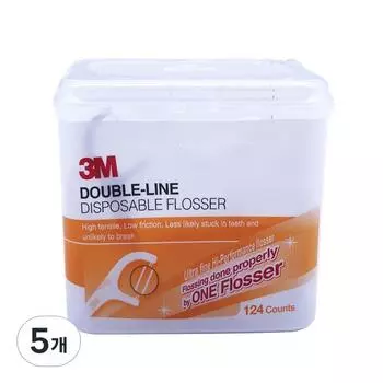 Зубная нить 3M Double Line оптом, 124 шт., 5 шт.
