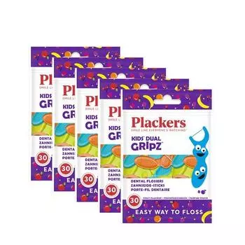 Зубная нить Flackers Kids, 30 шт., 5 шт.