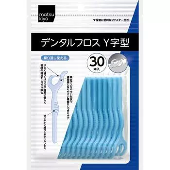 Зубная нить MatsukiYo Y-образной формы, упаковка из 30 шт.