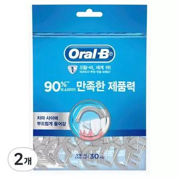 Зубная нить одноразовая Oral-B, 30 уп., 2 шт.