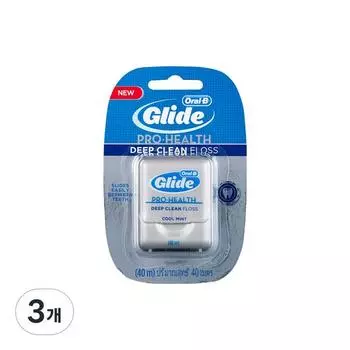 Зубная нить Oral-B Glide Deep Clean 40 м, 1 шт., 3 шт.