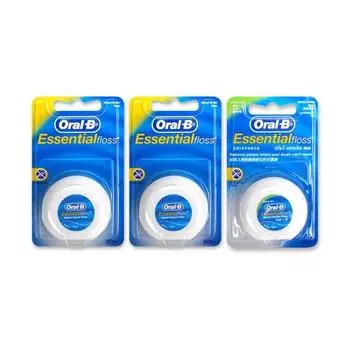 Зубная нить Oral-B New Wax x 2 + New Mint x 1, 1 комплект