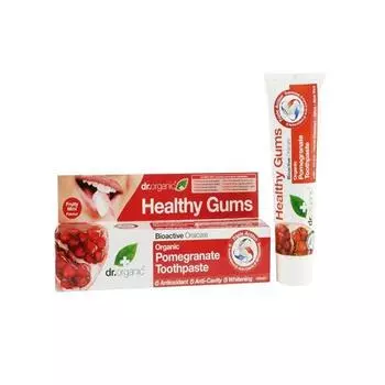 Зубная паста Dr Organic с гранатом 100 мл