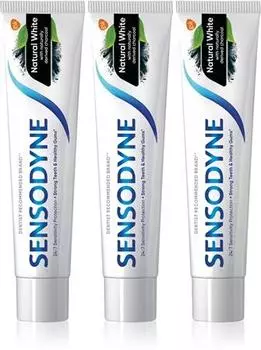 Зубная паста Sensodyne Natural White с натуральным фтором TU прозрачный