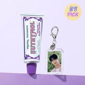 Зубная паста Yusi Mall Whitening Purple Corrector 106 г (+Блокнот с фотографией Бён Усока)