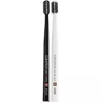 Зубная щетка Curaprox White Is Black 2 шт.