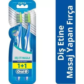 Зубная щетка Oral-B Pro-Expert Massager 40 Medium Купите 1 и получите 1 бесплатную упаковку