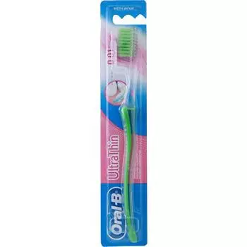 Зубная щетка Oral-B UltraThin Sensitive Gum Care Extra Soft Green