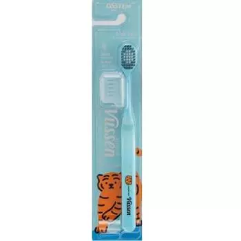 Зубная щетка VUSSEN Plain Tiger Double Wide (Светло-синий)