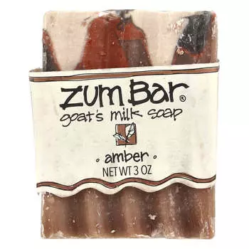ZUM, Zum Bar, мыло из козьего молока, янтарного цвета, 3 унции