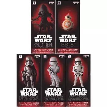 Звездные войны: Набор коллекционных фигурок The Force Awakens World, состоящий из 5 типов