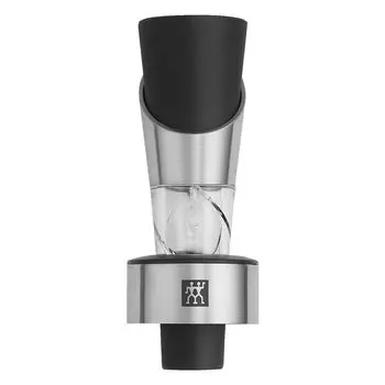 ZWILLING Henckels ZWILLING Сомелье Аэратор для декантации вина Пробка японская JA. Twin Pourer [Авторизованный продукт] 39500-050 серебряный