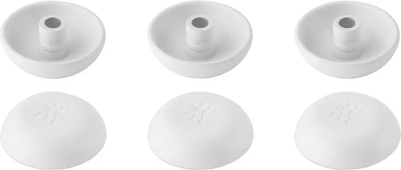 ZWILLING Save Cube Powder Protector 6 Контейнер для вакуумного хранения Герметичный контейнер для хранения Части канистры Японский свежий Save CUBE Fresh & Pieces белый