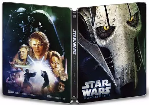 Звёздные войны Эпизод Месть ситхов Стальное издание III [Blu-ray]