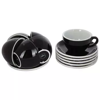 Кофейная Пара Loveramics Egg 200 ml Черный Упаковка 6 шт.