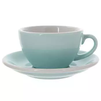 Кофейная пара Loveramics egg, 200 ml, цвет River Blue, box