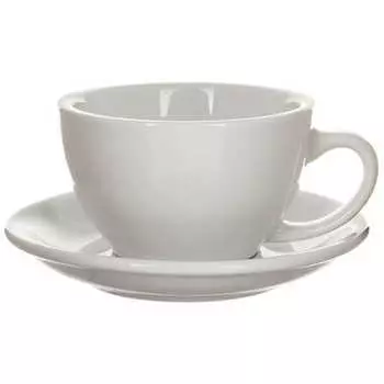 Кофейная пара Loveramics (Лаврамикс) Egg 300 ml белая