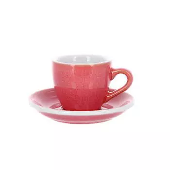 Кофейная пара Loveramics (Лаврамикс) Egg 80 ml, ягодная