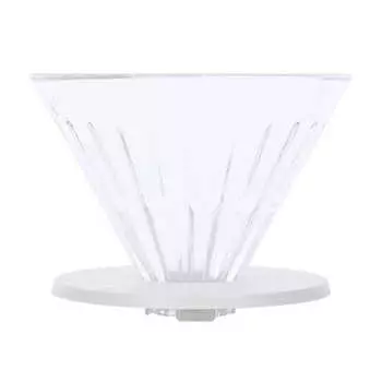 Воронка Timemore Crystal Eye Размер 02. Стекло. Белая.