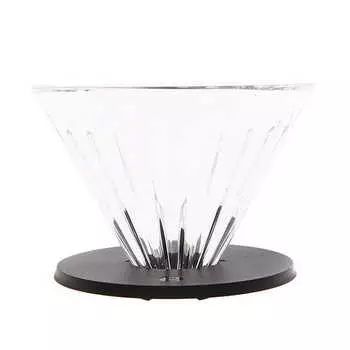 Воронка Timemore Crystal Eye Размер 02. Стекло. Чёрная.