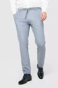 Брюки чинос серые на кулиске